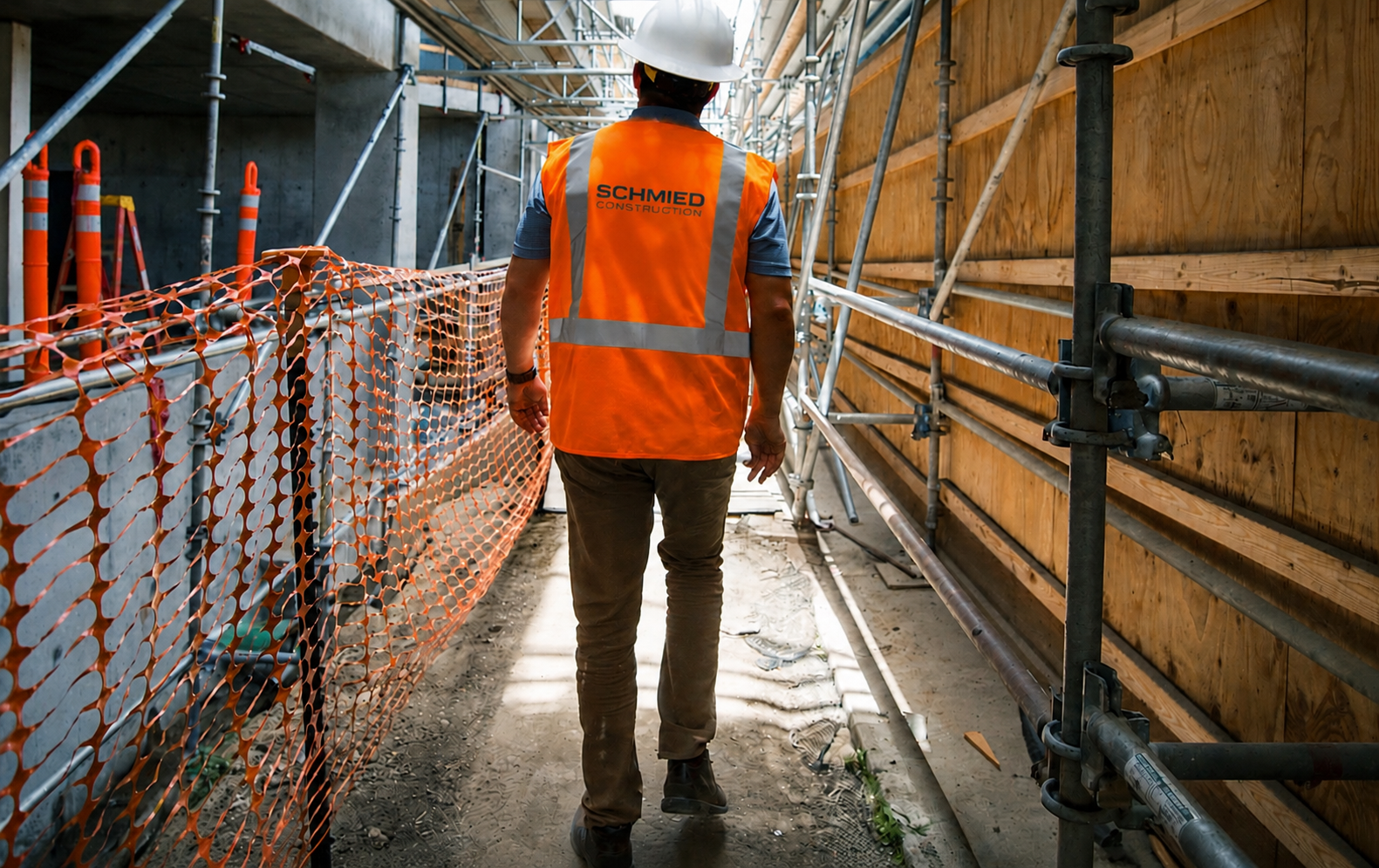 Schmied team on site